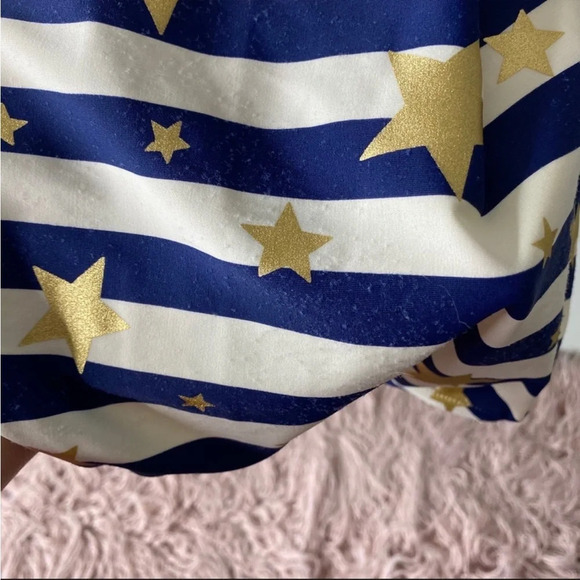 Boden Girls Stars and Stripes One Piece Swimsuit - Picture 4 of 5